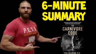 Summarizing The Carnivore Code by Paul Saladino  Paulsaladinomd Book Review  The Carnivore Diet [upl. by Gorlin]