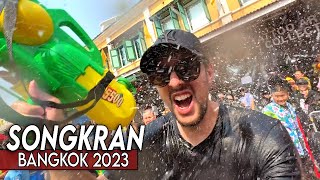 SONGKRAN 2023 in Bangkok was INSANE  I Was Not Going to Miss this Thailand [upl. by Eisseb921]