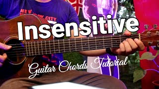 Insensitive  Jann Arden  Acoustic Cover  Guitar Chords Tutorial [upl. by Assedo401]