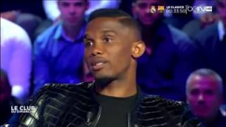 Etoo parle de ses rapports avec Guardiola  Bein Sport quot Le club du dimanche quot 230314 HD [upl. by Jamil]