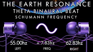 The 783hz Earth Resonance  Theta Binaural Beat Schumann Frequency [upl. by Naie]