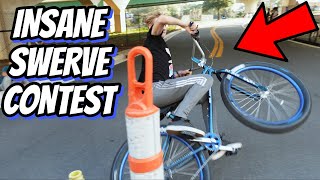 CRAZY SWERVE CONTEST AT ORLANDO RIDEOUT crashed bad [upl. by Peters]