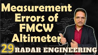 Measurement Errors FMCW RADAR  RADAR Engineering  Engineering Funda [upl. by Hemingway]