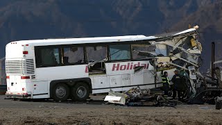 The INFAMOUS California Tour Bus Crash 2016 [upl. by Ecerahc405]