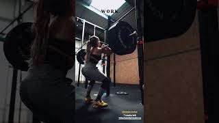 Work Hard amp Reach to Goals  Celia Gabbiani youtubeshort viralvideos shortsfeed feed crossfit [upl. by Gisser]