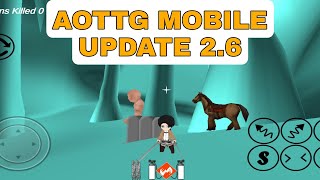 ATTACK ON TITAN TRIBUTE GAME MOBILE UPDATE 26  made by RVA Games [upl. by Amles]