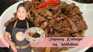 Tapang Kabayo ng Malabon  Must try recipe  Tried amp Tested Recipe  By Connh Cruz [upl. by Ardnuhsal135]