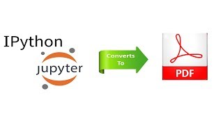 convert ipython notebook to pdf Best and Easy way [upl. by Nautna]