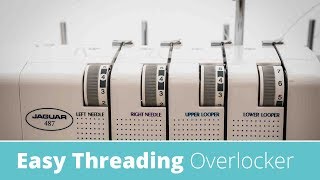 Tutorial Threading my Overlocker  The Easythreading Overlocker system [upl. by Ijic677]