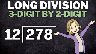 Long Division Dividing 3Digit Numbers by 2Digit Numbers [upl. by Scammon]