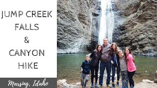 Jump Creek Falls and Canyon Hike  Marsing Idaho [upl. by Nerot]