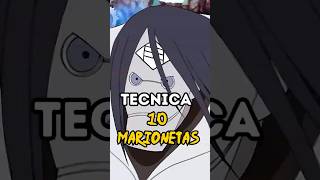 Tecnica de las 10 marionetas de Chikamatsu naruto [upl. by Layton196]