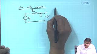 Lecture 82 Synchronous Motor Operation Phasor Diagram and Power Expression [upl. by Nosmas]