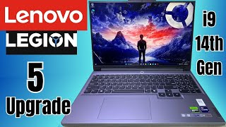 Lenovo Legion 5 disassembly amp upgrades i914th Gen  Techayaz [upl. by Haleak]