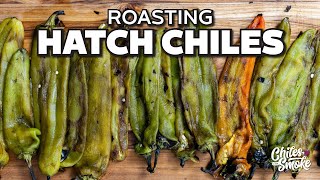 Guide to HATCH CHILES How to Roast amp Prep [upl. by Annoyik704]