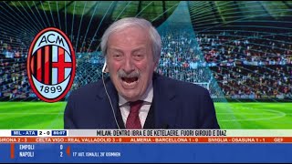 Milan Atalanta 20 con Tiziano Crudeli [upl. by Hallock]