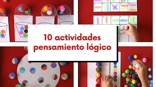 10 Actividades de PENSAMIENTO LÓGICO [upl. by Komara778]