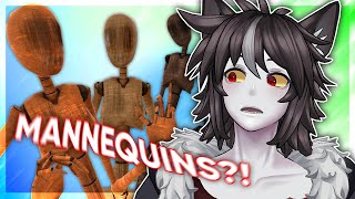 VTUBER IS TERRIFIED OF MANNEQUINS  Best Of TFMJonny [upl. by Eimmit74]