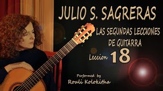 Julio Sagreras  Segundas Lecciones  No18 [upl. by Charles]