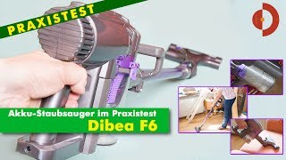 Dibea F6  Preiswerter Akkustaubsauger im Test und Vergleich [upl. by Cahra]