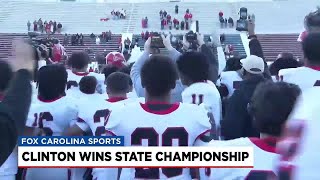 Clinton football defeats Barnwell to win first state championship in 15 years [upl. by Flemings335]