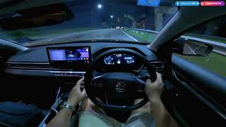 Proton S70 Night POV Test Drive No Talking [upl. by Almap997]