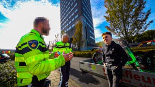 GEPAKT DOOR POLITIE TIJDENS BROMMER MEETING [upl. by Eseila697]