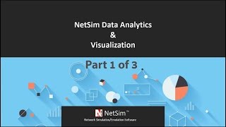 How to analyze and visualize simulation output data in NetSim  Part 1 [upl. by Kuster]