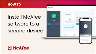 How to install your McAfee software to a second device [upl. by Gaves]