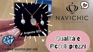 ✨💍GIOIELLI DI QUALITÀ PER TUTTI I BUDGET con Navichic✨ CODICE SCONTO PER VOI 💰👑✨ [upl. by Mcgraw869]