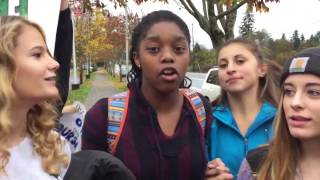 Oregon City High School students walkout after racist tweet [upl. by Acysej]