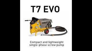 T7 EVO compact and lightweight singlephase screw pump [upl. by Anderer]