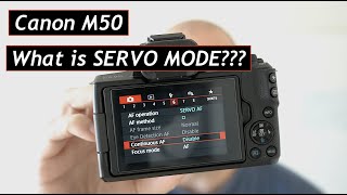 What Is Servo AF Canon M50 [upl. by Atiuqel]