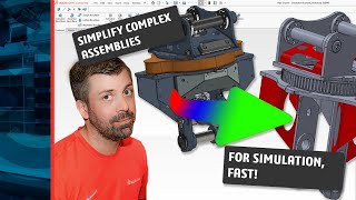 PreProcessing for Simulation  Episode 5  SOLIDWORKS LIVE Design [upl. by Colbye]