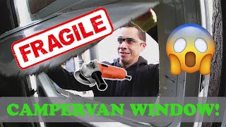 CUTTING A HOLE IN THE VAN  Renault Master Campervan  Part 09 [upl. by Corrinne]