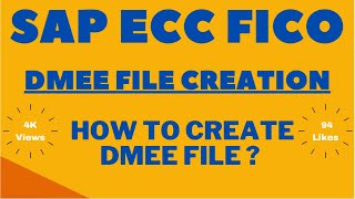 DME File Creation For Automatic Payment Program in F110 Automatic Payment Program with DMEE  DMEE [upl. by Yevol]