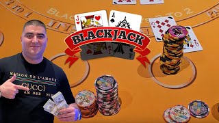 Up To 4000 Bets On High Limit Black Jack At Peppermill Casino [upl. by Kirstyn]