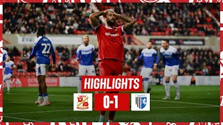 Match Highlights Swindon Town vs Gillingham [upl. by Elehcar806]