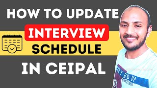 How to update interview Schedule in CEIPAL  Interview Schedule in CEIPAL  CEIPAL Training [upl. by Mignonne]