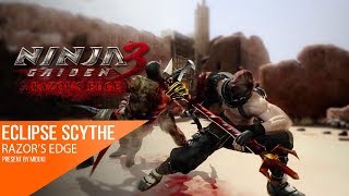 60fps Weapon Spotlight Eclipse Scythe  NINJA GAIDEN 3 RAZORS EDGE [upl. by Bresee]