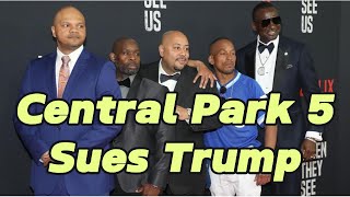 The central park 5 sues Donald Trump Should he apologize [upl. by Steinke221]