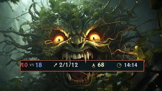 12 KDA at 14 Minutes  Ranked Ivern Season 14 DiamondMasters Elo [upl. by Gibbie479]