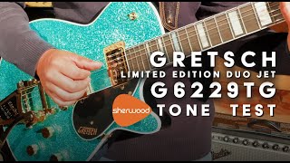 Gretsch G6229TG Limited Edition Jet Players Edition Demo  Sherwood Music [upl. by Marte]