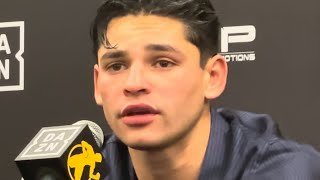 Ryan Garcia FIRST WORDS after DROPPING amp BEATING Devin Haney quotWHOS THE CRAZY ONE NOWquot [upl. by Dorrie307]