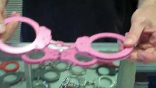 Pink Handcuffs  Handcuff Warehouse [upl. by Clorinde21]