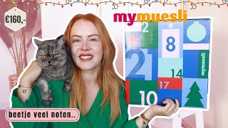 MYMUESLI DELUXE ADVENTSKALENDER UNBOXING 2023 🎄 REBECCA DENISE [upl. by Genesia]