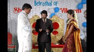 Telugu Christian Wedding Song  Vikram Kumar Weds Anusha Joshi [upl. by Iives]