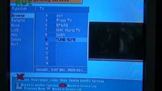 Retune a Topfield set top Box for satellite Christian TV [upl. by Ilellan169]