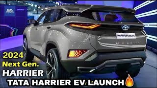 Ev Car Launch Tata Harrier Ev Price ₹15 Lakh💥new car in India Launch Harry Diesel 2024 [upl. by Eelime]