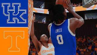 Kentucky vs Tennessee  College Hoops 2K25 Simulation [upl. by Octavus188]